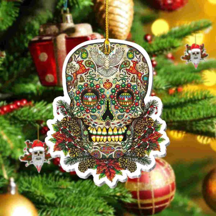 Skull Christmas Ornament