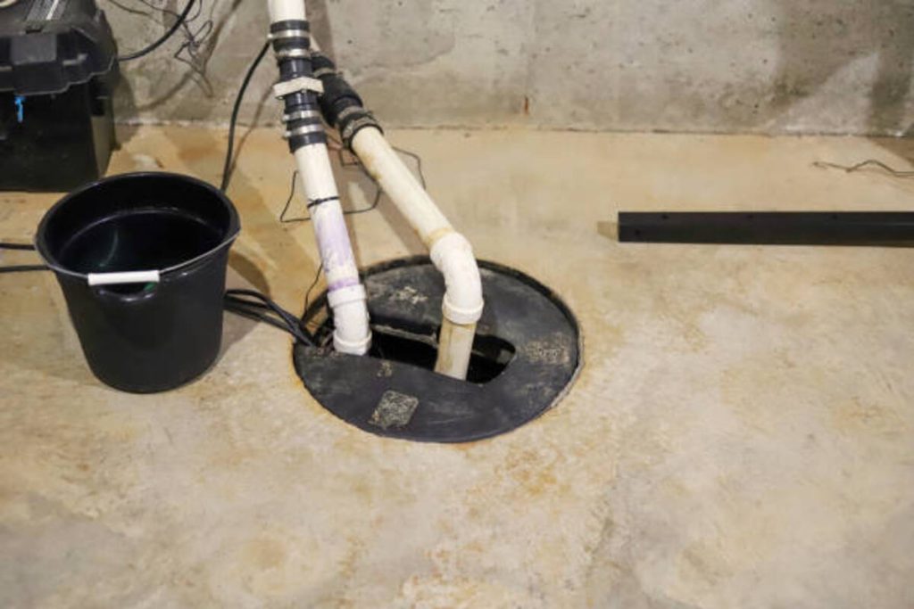 Sump pump installation