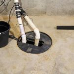 Sump pump installation