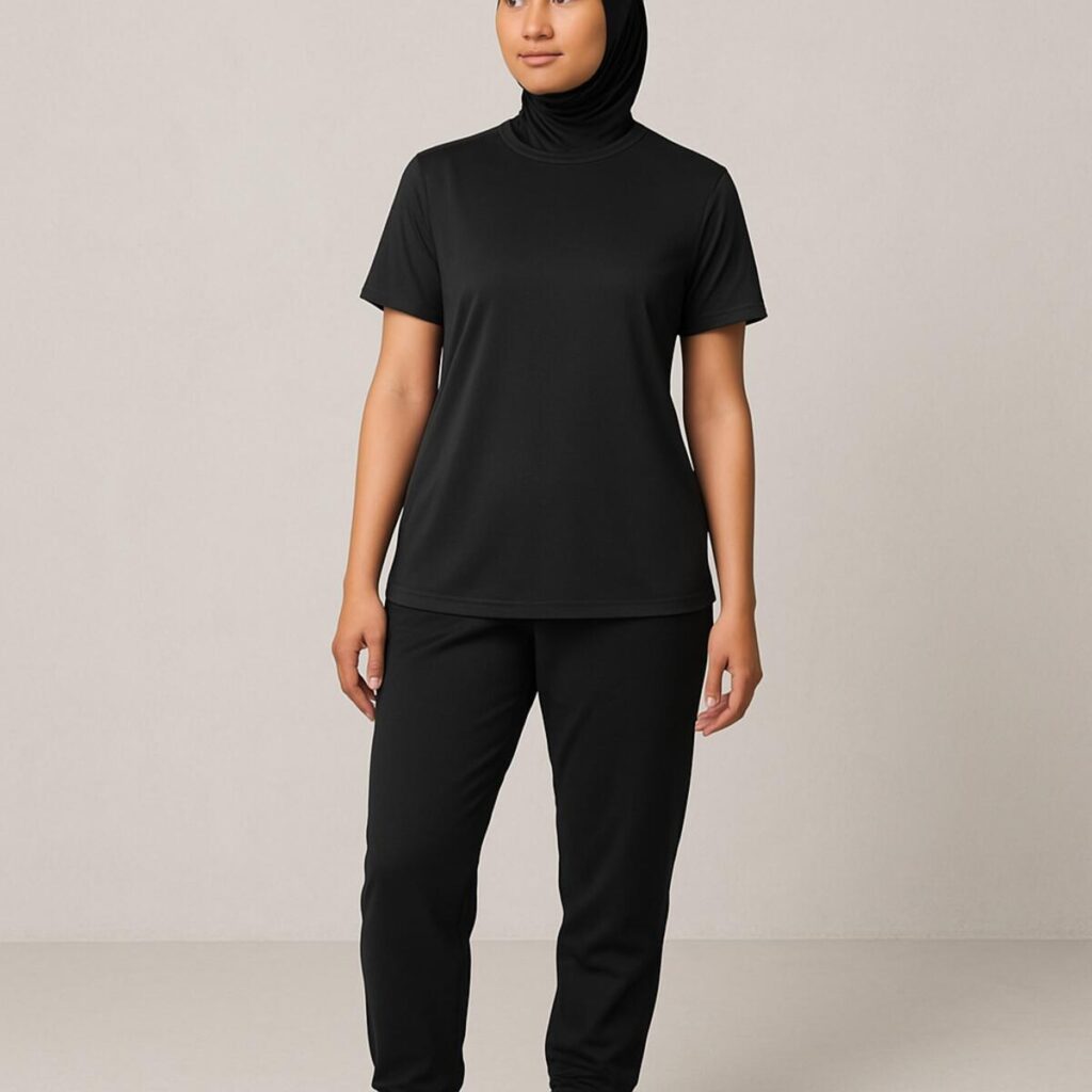 modest activewear jogger