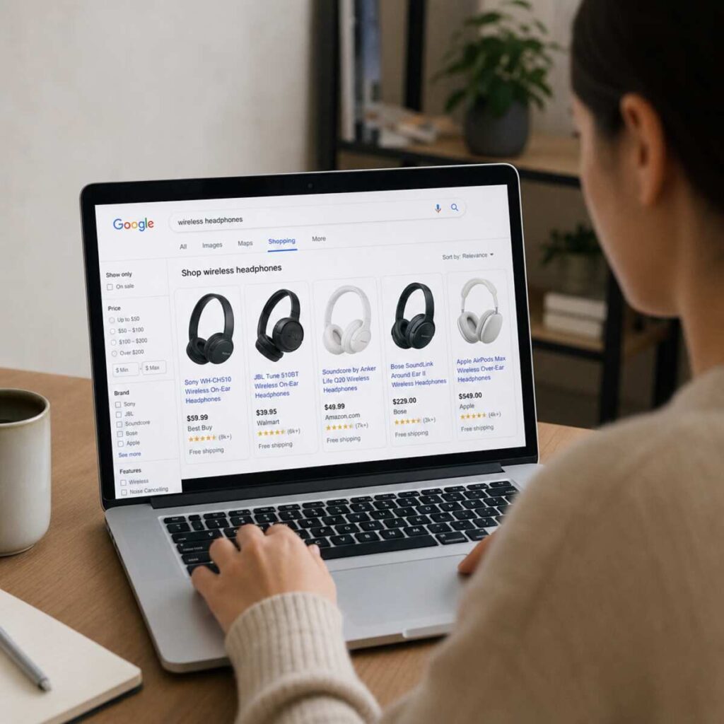 Maximizing ROI with Google Shopping Ads 2 Google Shopping Ads 1