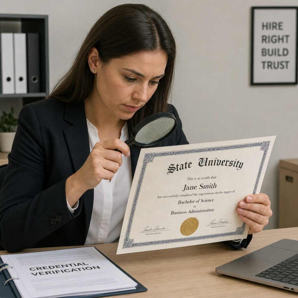 How to verify a university diploma is authentic: security features, seals, transcripts 1 làm bằng đại học uy tín